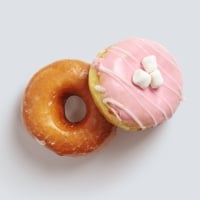 Pink donuts